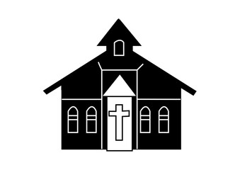 church icon vector
