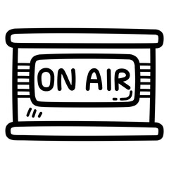 on air line icon style