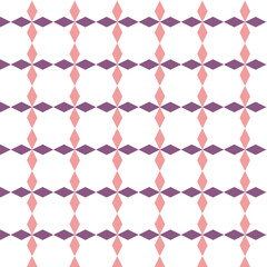 abstract geometric monochrome pink purple rhombus pattern.