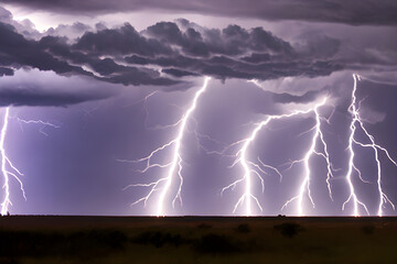 dancing lightning