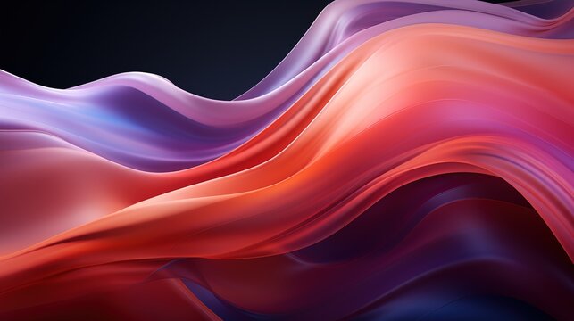 Abstract Colorful Dark Background For Keynote Or Presentation Design