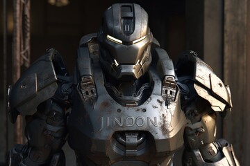 Iron armor, Generative AI