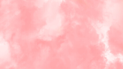 Fototapeta premium Abstract watercolor background. The watercolor background texture is soft pink. Digital drawing.