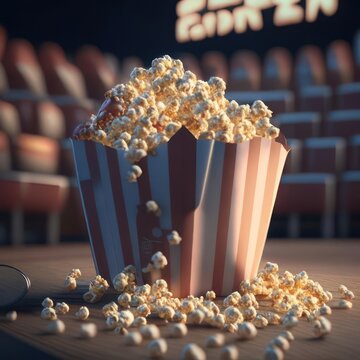 Popcorn. Image created by AI
