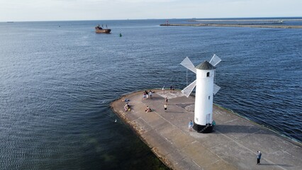 Świnoujście Baltic Poland latarnia morska