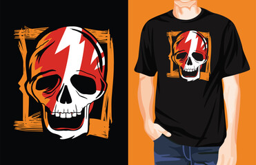 Skull t-shirt design