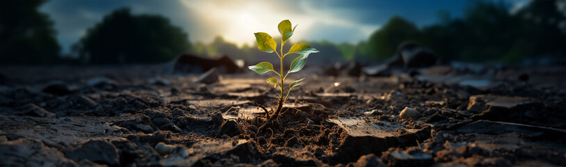 Fototapeta na wymiar The Cycle of Climate Change