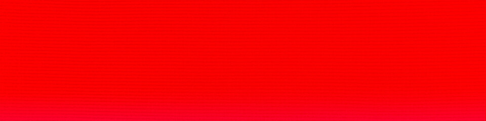 Red color abstract plain panorama background illustration, Modern horizontal design suitable for Ads, Posters, Banners, social media,  evetns and design works