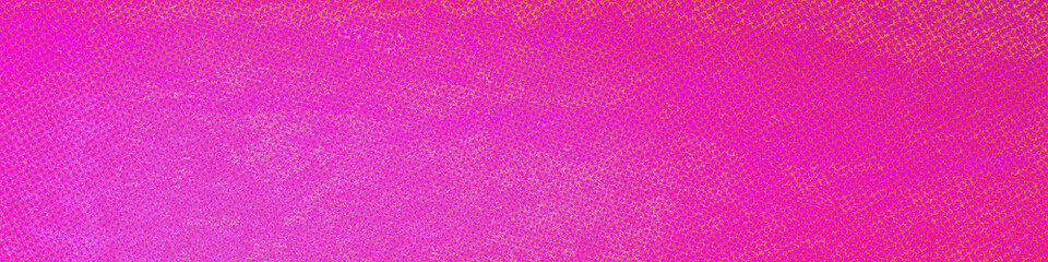 Pink textured plain panorama background design illustration, Modern horizontal design suitable for Ads, Posters, Banners, social media,  evetns and design works