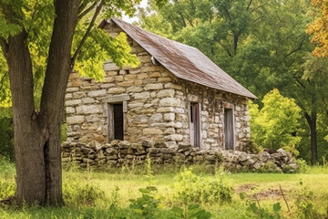Fototapeta premium Stone House