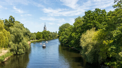 View of the Havel river in Potsdam - Brandenburg, Germany