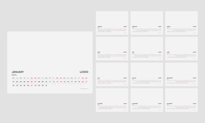 desk calendar 2024, calendar 2024 vector, 2024 desk calendar design vector, 2024 calendar