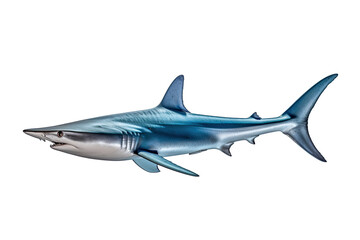  Thresher shark Alopias, Transparent background. generative AI