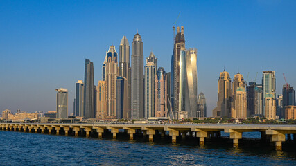 Dubai Marina, seaside april 2023