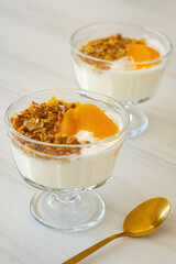 muesli with yogurt