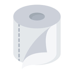 Tissue Paper Flat Icon