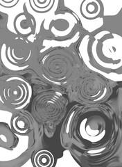 PNG abstract droplets ripples swirl effect vertical graphic template texture