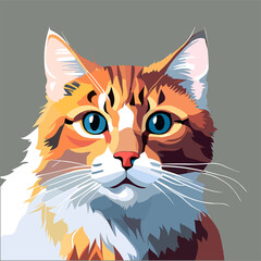 illustration of a cat