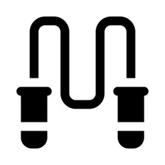 jumping rope icon for your website, mobile, presentation, and logo design.