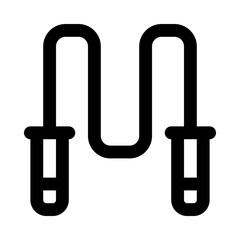 jumping rope icon for your website, mobile, presentation, and logo design.