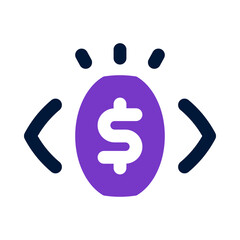 vision icon for your website, mobile, presentation, and logo design.