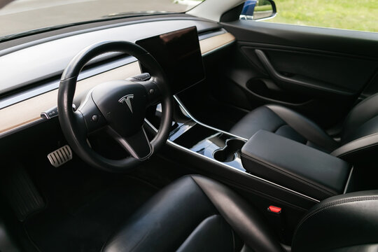 Tesla Model 3 Performance interior.