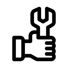 repair icon for your website, mobile, presentation, and logo design.