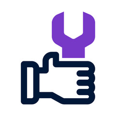 repair icon for your website, mobile, presentation, and logo design.