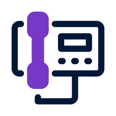 telephone icon for your website, mobile, presentation, and logo design.