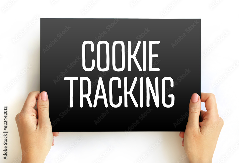 Poster cookie tracking - collects data from a user such as their activity on a website, history and locatio