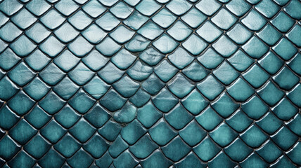 a close-up view of a vibrant green snake skin