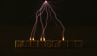 lightning strike (halloween)