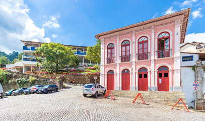 Ouro Preto architectural complex building