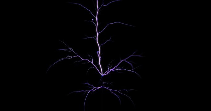 Lightning. Blue glow, iridescence of weather, storm, science, science fiction genre, magic horror disaster Halloween power war sports music. The glow brightens the screen. Electric arc, discharge.