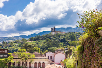 Partial view of Our Lady of Carmo Church