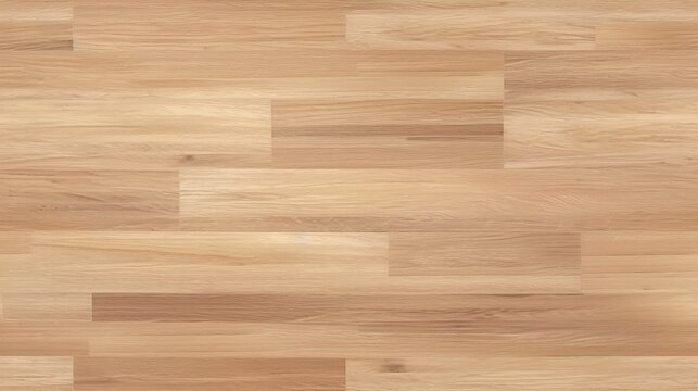 Seamless Parquet Wood Texture of Light Wooden Floor Background