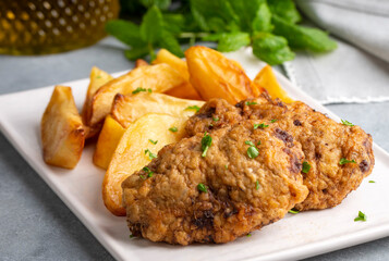 Turkish style meatballs ( Turkish name; Kadin Budu Köfte )