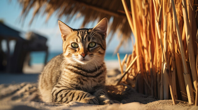 cute kitten portrait photo