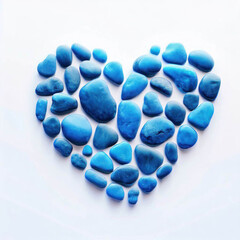 Stone Love: Heart-Shaped Stones, Generative AI