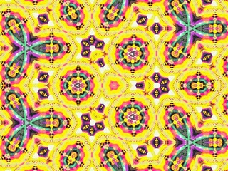 Fototapeta na wymiar Abstract kaleidoscope background. Beautiful multicolor kaleidoscope texture. Unique kaleidoscope design. 