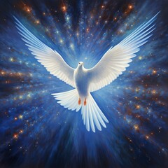 The Holy Spirit Dove Representation