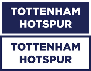 Tottenham Hotspur typography