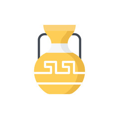 Amphora Flat Icon