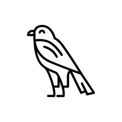 Eagle Line Icon