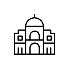 Cairo Citadel Line Icon