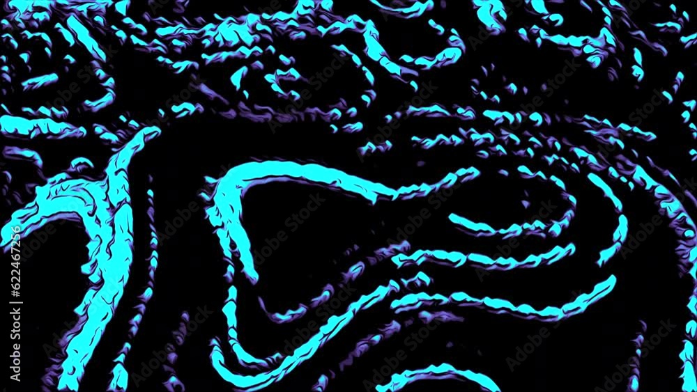 Aufkleber abstract concept of web network data and communication particle lines. motion. technological backgro