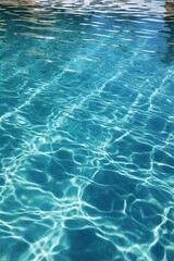 pool surface water on sunny day