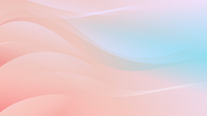 Abstract Gradient pink blue liquid background. Modern background design. Dynamic Waves. Fluid shapes composition. Fit for website, banners, brochure, posters