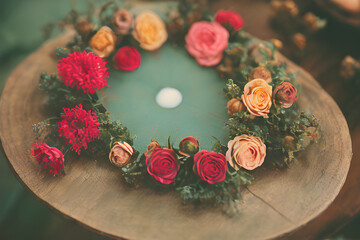 a beautiful flower decoration.
Generative AI