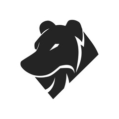 bear logo template. Icon Illustration Brand Identity. Isolated and flat illustration. Vector graphic